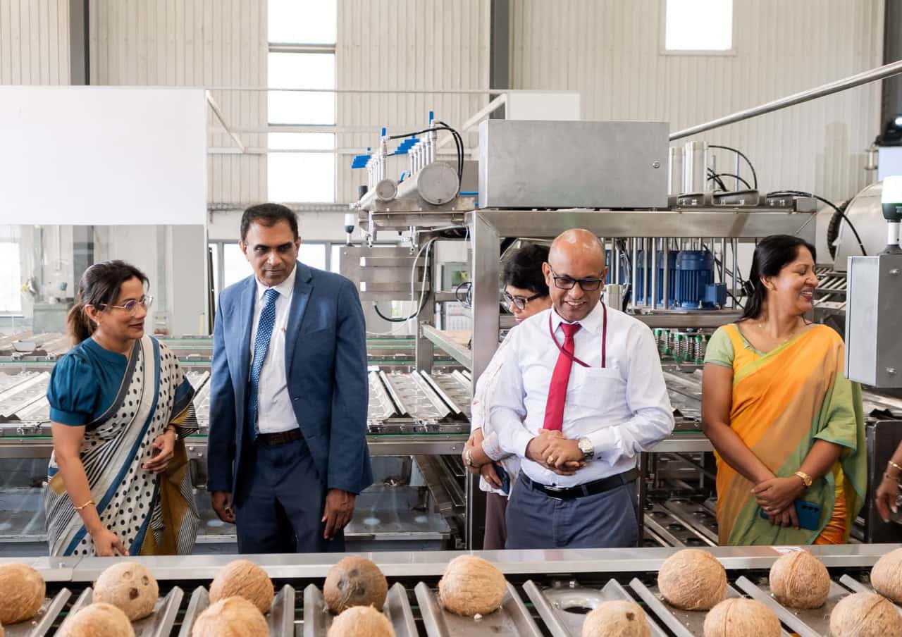 ISF Launches the World’s First Fully Automated Coconut Dewatering System