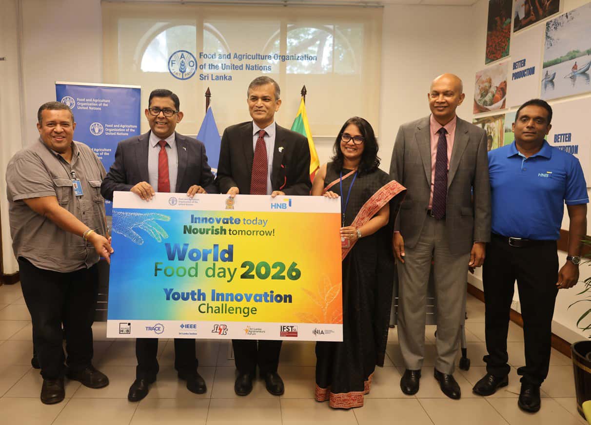 FAO, Ministry of Education, HNB and partners launch National Youth Innovation Challenge to mark World Food Day in Sri Lanka