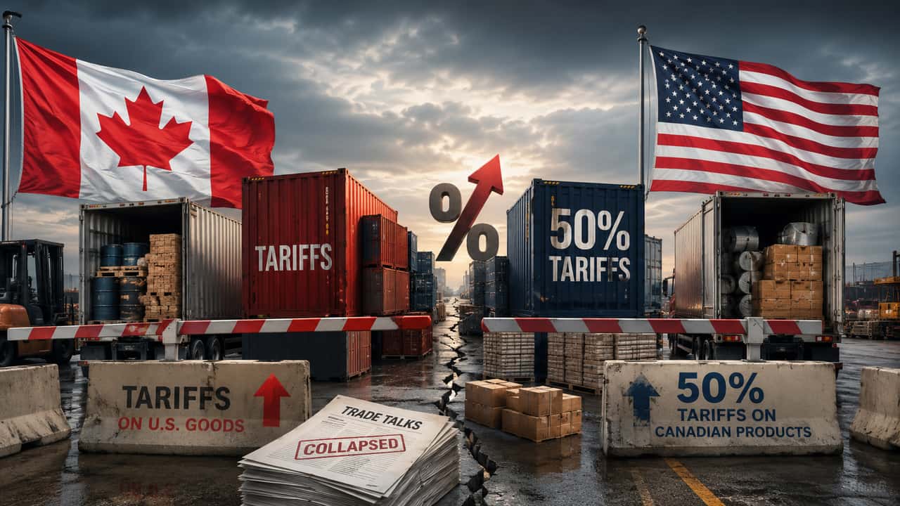Canada to retaliate for US tariffs, worsening ties after talks fail