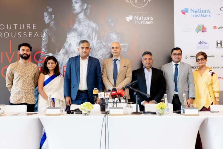 CFW Couture + Trousseau Presented by Nations Trust Bank as 'Living Sculpture' | 17, 18 & 19 September