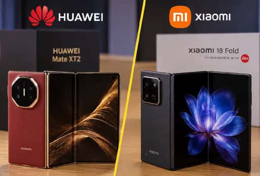 Huawei, Xiaomi launch new foldable smartphones ahead of Apple event