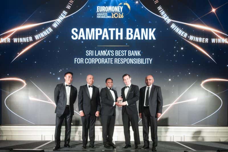 Sampath Bank Named Sri Lanka’s Best Bank for Corporate Responsibility at Euromoney Awards 2026