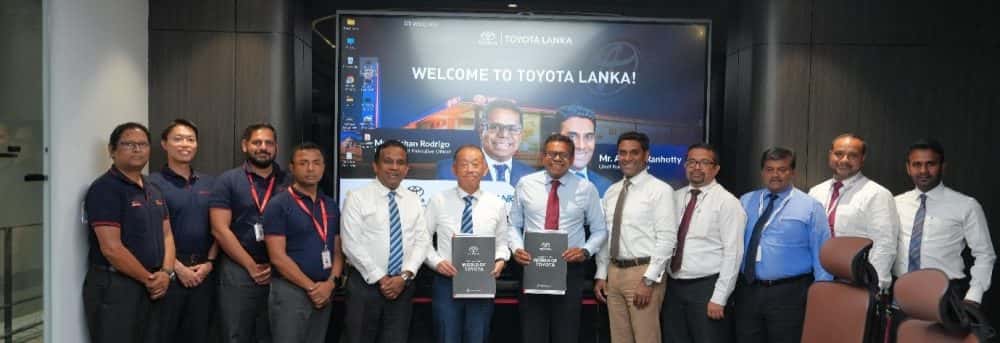 Union Bank partners with Toyota Lanka to Drive Leasing Solutions
