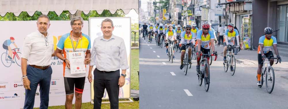 DFCC Bank-Powered 1333 Bikeathon Concludes on World Suicide Prevention Day, Taking the 1333 Lifeline Across Sri Lanka