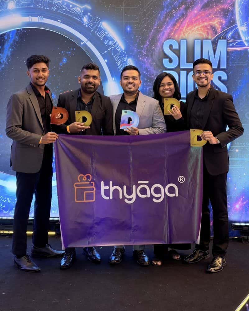 Thyaga Wins SLIM DIGIS Grand Prix in First-Ever Entry, Marking a Milestone in Digital Innovation