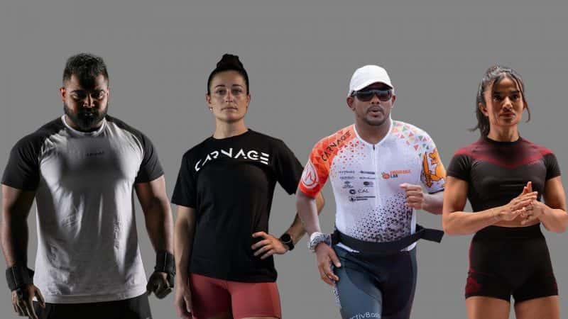 International Athletes backed by Carnage Dominate on the Global Stage