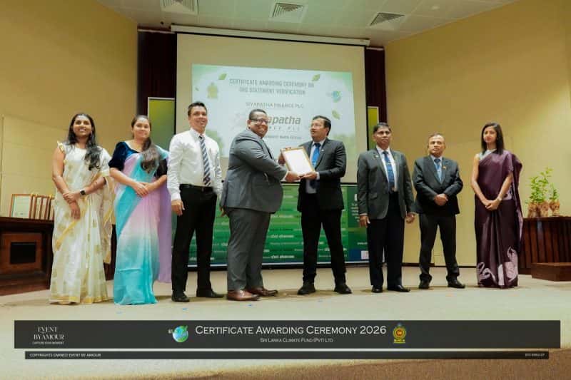 Siyapatha Finance Strengthens Climate Action Commitment with Independent GHG Verification
