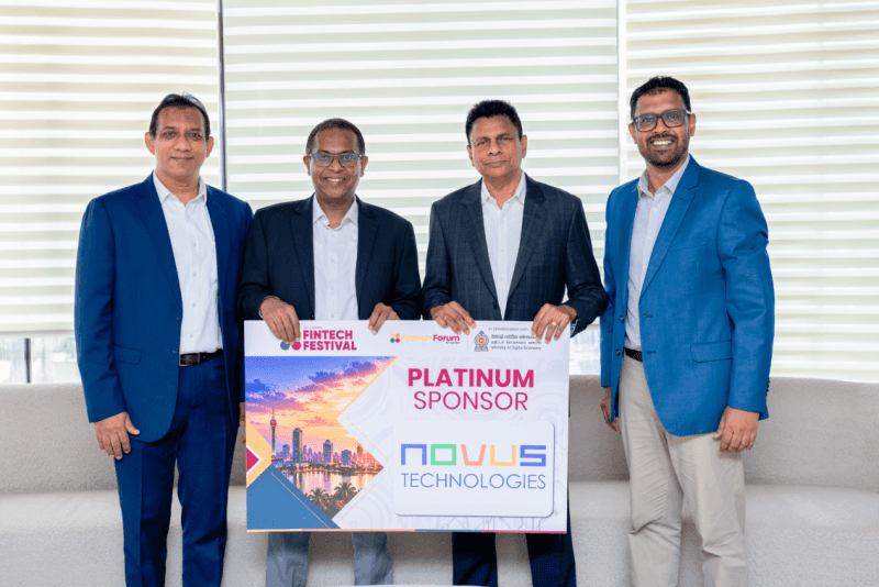 Novus Technologies partners Sri Lanka FinTech Festival 2026 as Platinum Sponsor