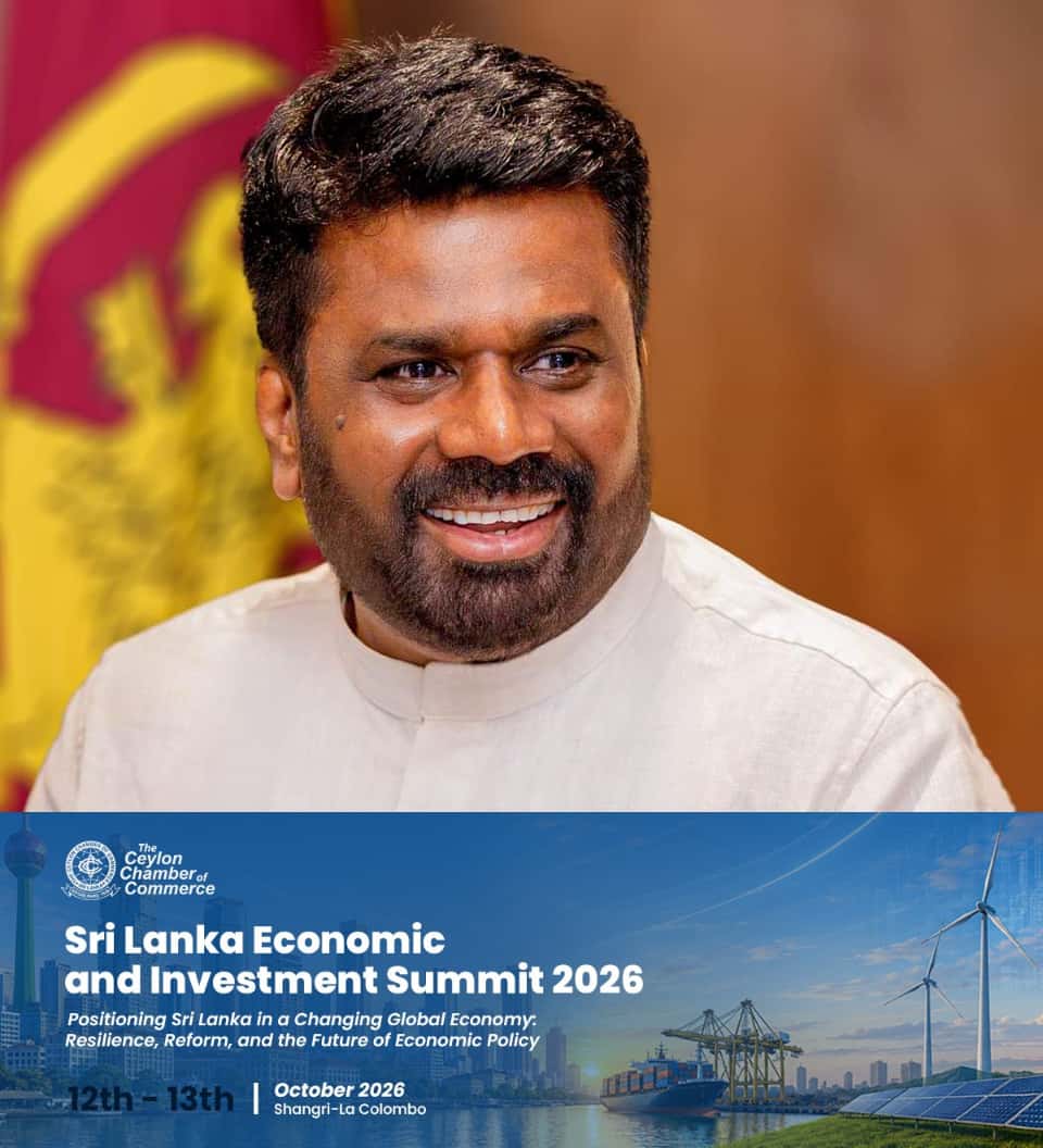President Anura Kumara Dissanayake to Inaugurate Sri Lanka Economic & Investment Summit 2026 Today
