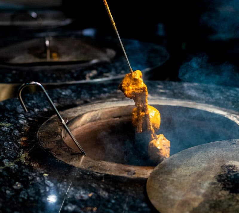 The Clay Oven at the Heart of Charcoal Tandoor Fire Grill