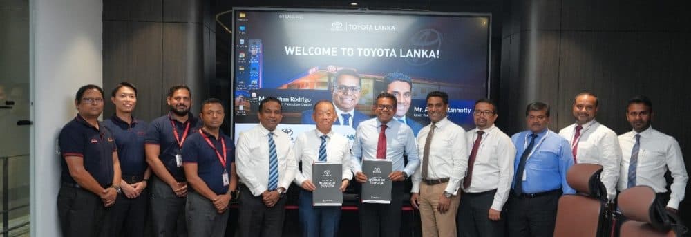Union Bank partners with Toyota Lanka to Drive Leasing Solutions