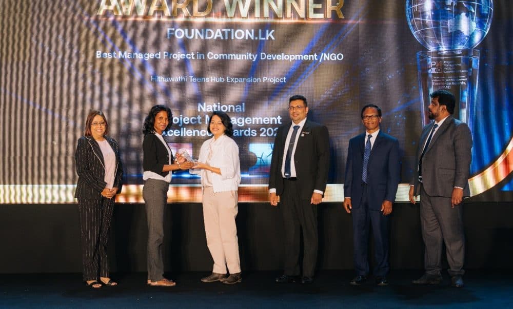 Hithawathi Teens Hub Expansion Project by FOUNDATION.LK bags Gold at NPMEA 2026