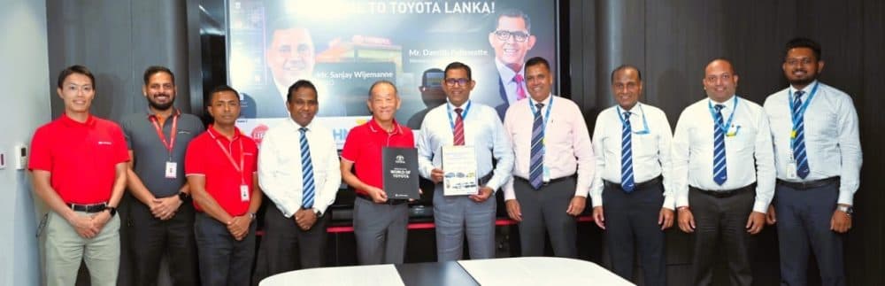 HNB renew partnership with Toyota Lanka to provide flexible leasing and value added benefits