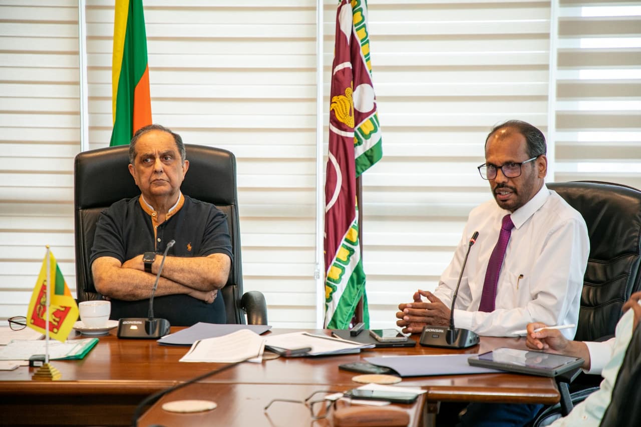 EDB Leadership Engages Western Province Governor to Strengthen Exports, Investments and Promote Sri Lanka Expo 2027
