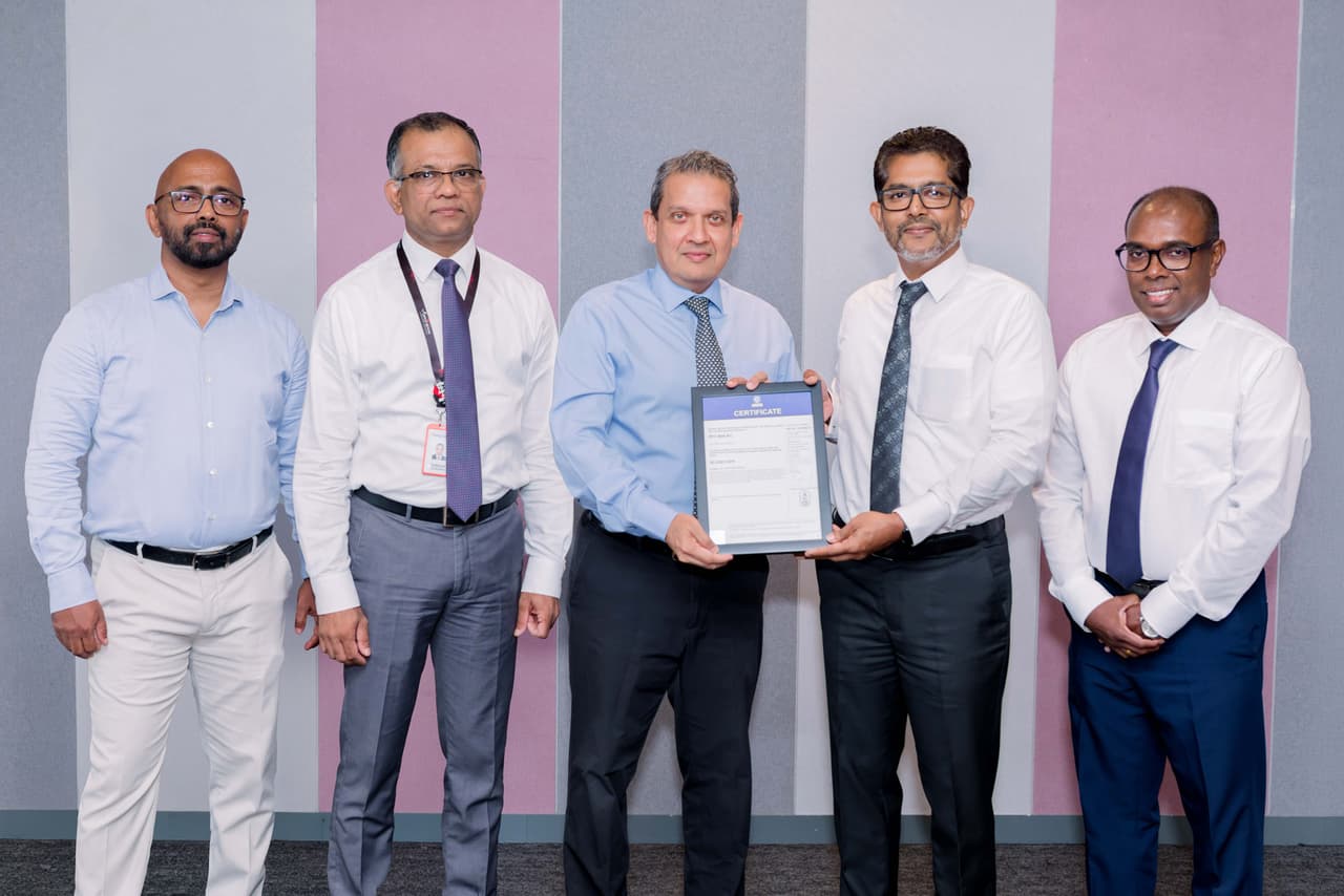 DFCC Bank Achieves ISO 22301:2019 Certification, Strengthening Service Resilience