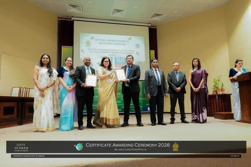 Sri Lanka Insurance General reaffirms commitment to positive impact with Independent Greenhouse Gas Verification