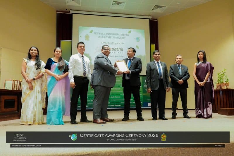 Siyapatha Finance Strengthens Climate Action Commitment with Independent GHG Verification