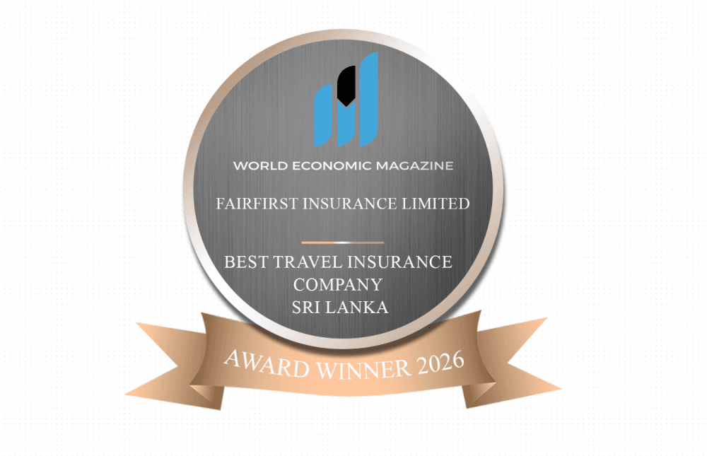 Fairfirst Named Sri Lanka's Best Travel Insurance Company at World Economic Magazine Awards 2026