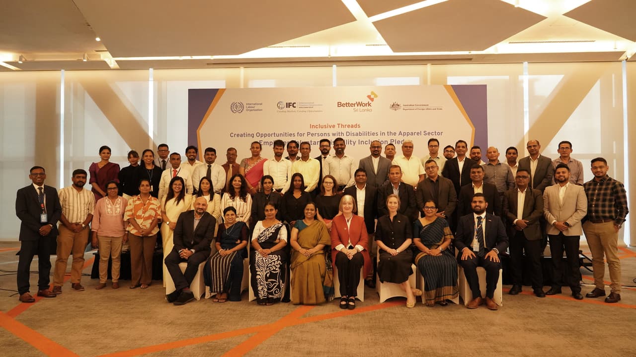 JAAF and ILO Better Work Programme lead apparel sector's push for disability inclusion with Inclusive Threads pledge