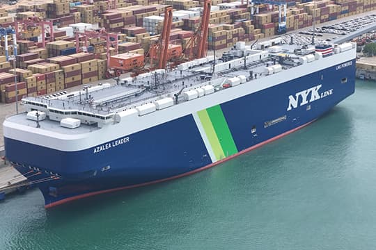 NYK’s new-generation RoRo vessel AZALEA LEADER makes maiden call at Hambantota International Port