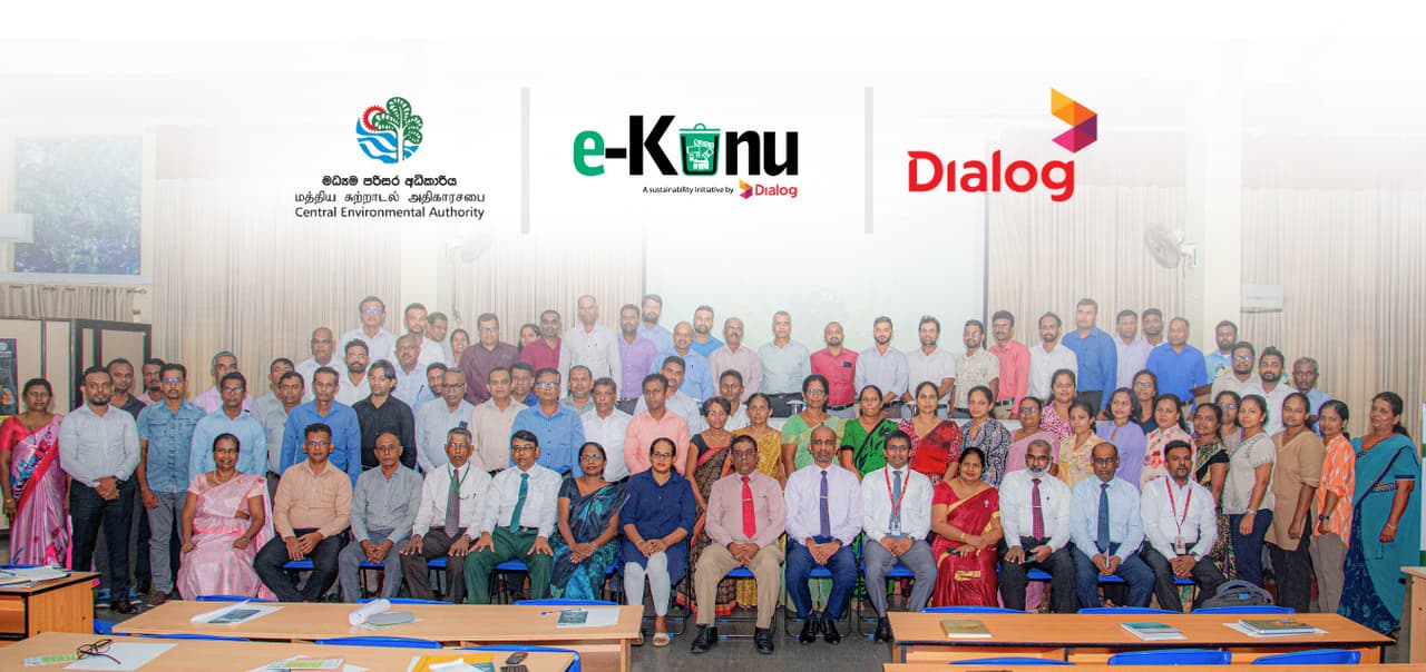 Dialog and CEA Equip District Officers to Drive Responsible E-Waste Management