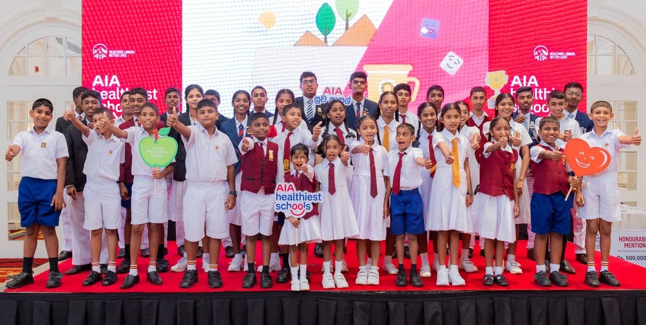 AIA Insurance Lanka announces winners of the AIA Healthiest Schools competition