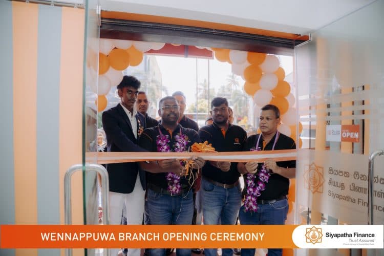 Siyapatha Finance Strengthens North Western Presence with New Wennappuwa Branch
