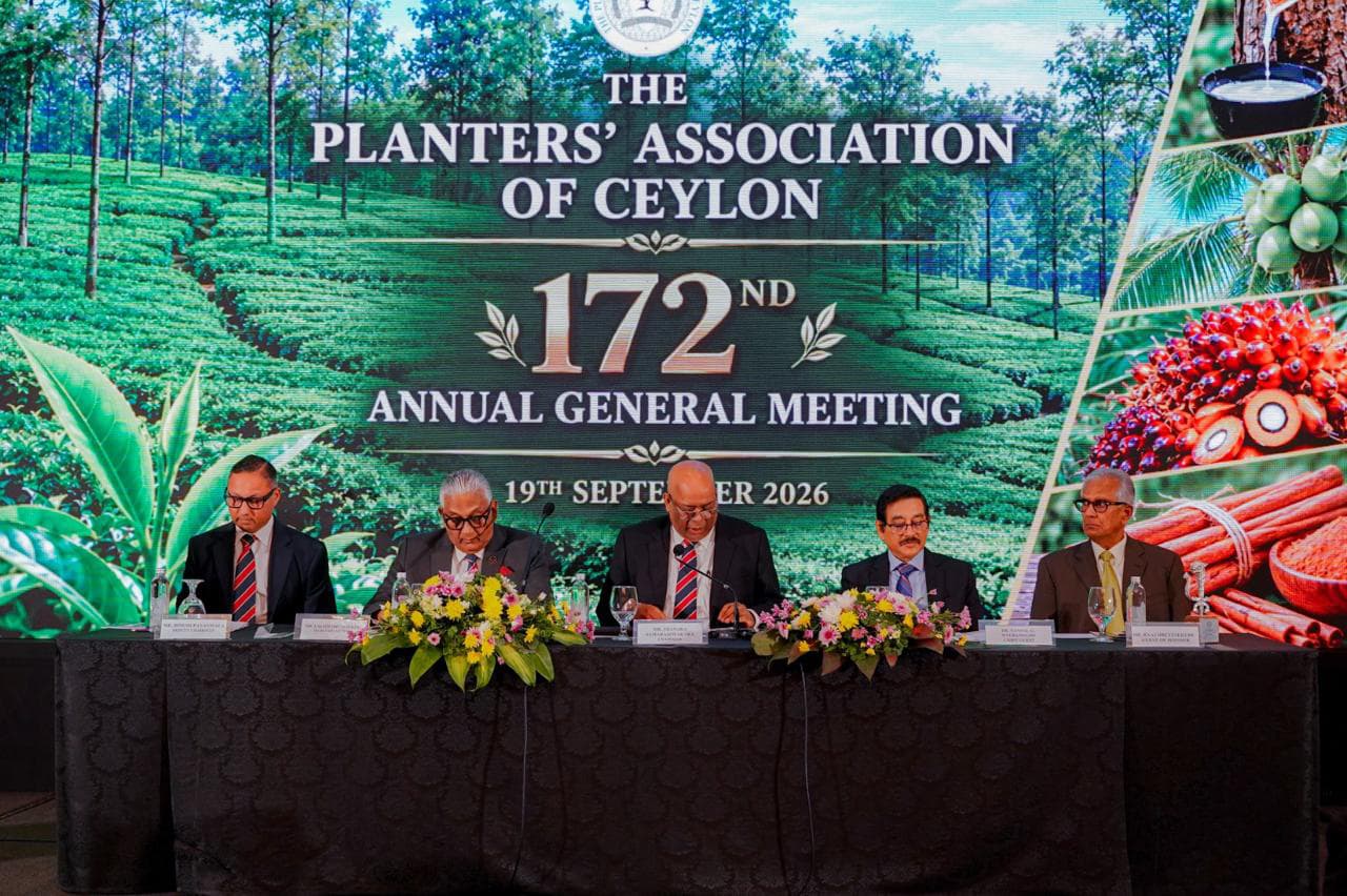 Incoming Planters’ Association Chairman proposes 5-point plan for industry revival at 172nd AGM