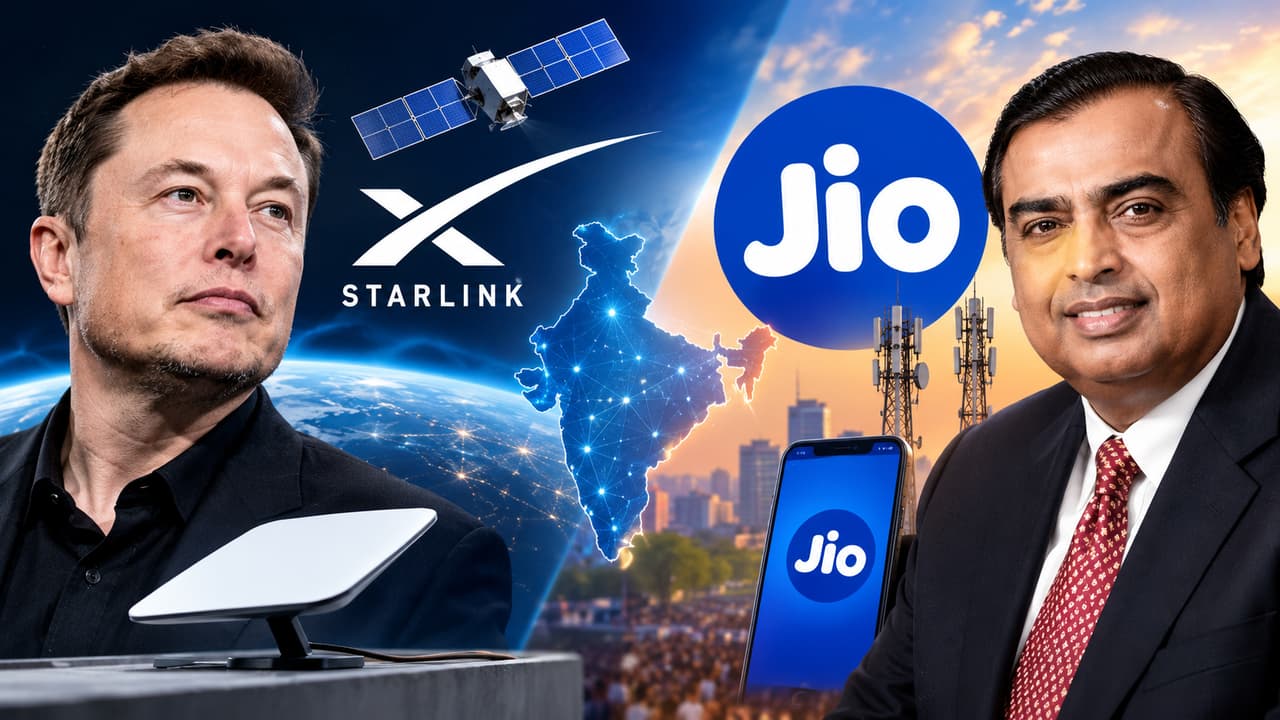 Musk vows affordable Starlink in India days before Ambani's record Jio IPO